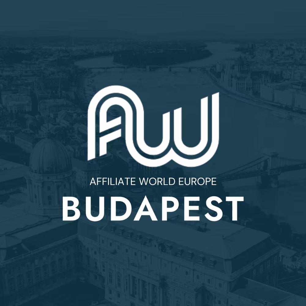 Affiliate World Europe Budapest event branding