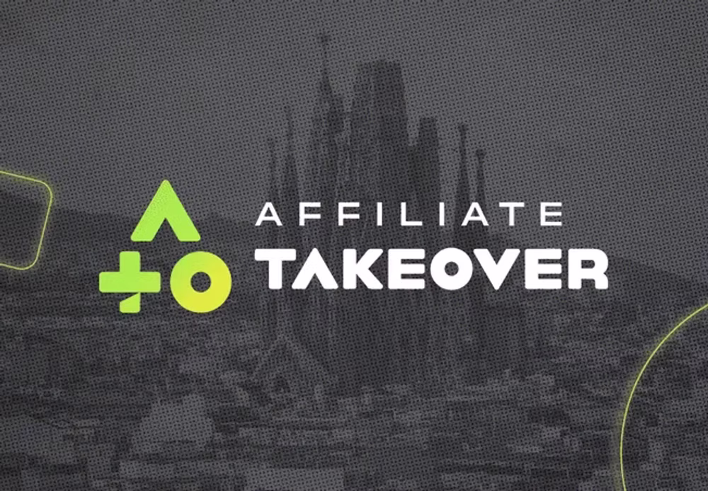 Affiliate Takeover Barcelona event branding