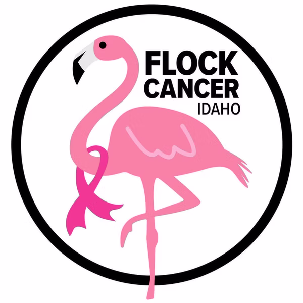 Flock Cancer Idaho logo